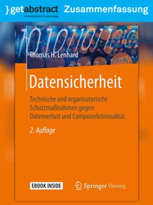 cover image of Datensicherheit (Zusammenfassung)